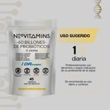 60 BILLONES DE PROBIÓTICOS