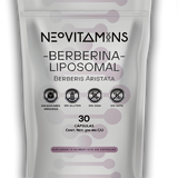 POUCH DE BERBERINA LIPOSOMAL CON 30 CÁPSULAS DE NEOVITAMINS